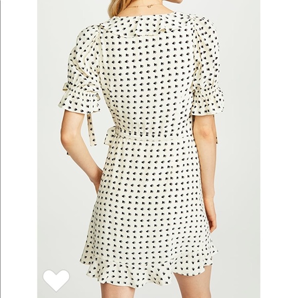 FOR LOVE AND LEMONS Sweetheart Wrap Dress - Picture 3 of 9